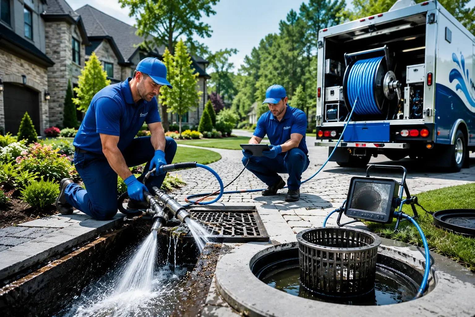 Local outdoor drain cleaning professionals in Wyandotte, MI