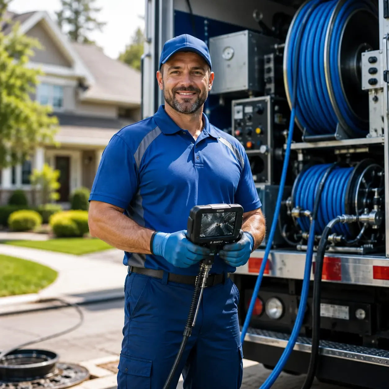 Local outdoor drain cleaning specialists in Wyandotte, MI